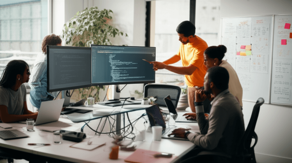 Our development team